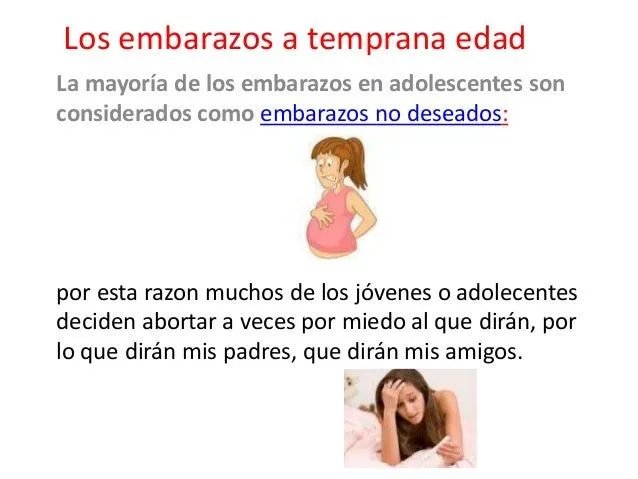 los-embarazos-a-temprana-edad- ...