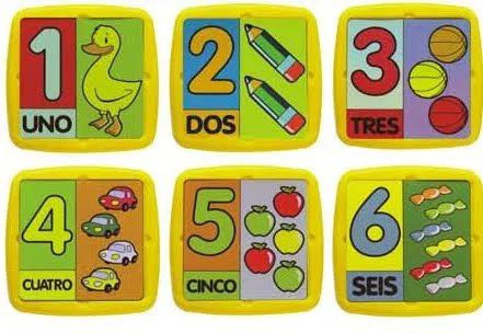 Loteria de numeros para niños - Imagui