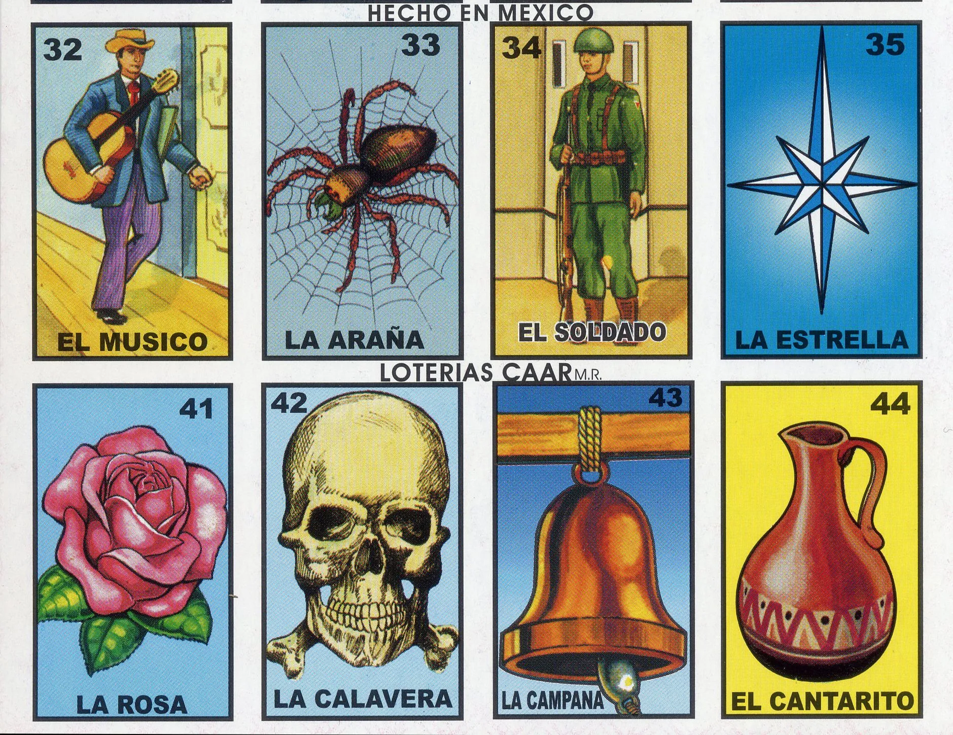 Lotería - Señor Parker's Web Site