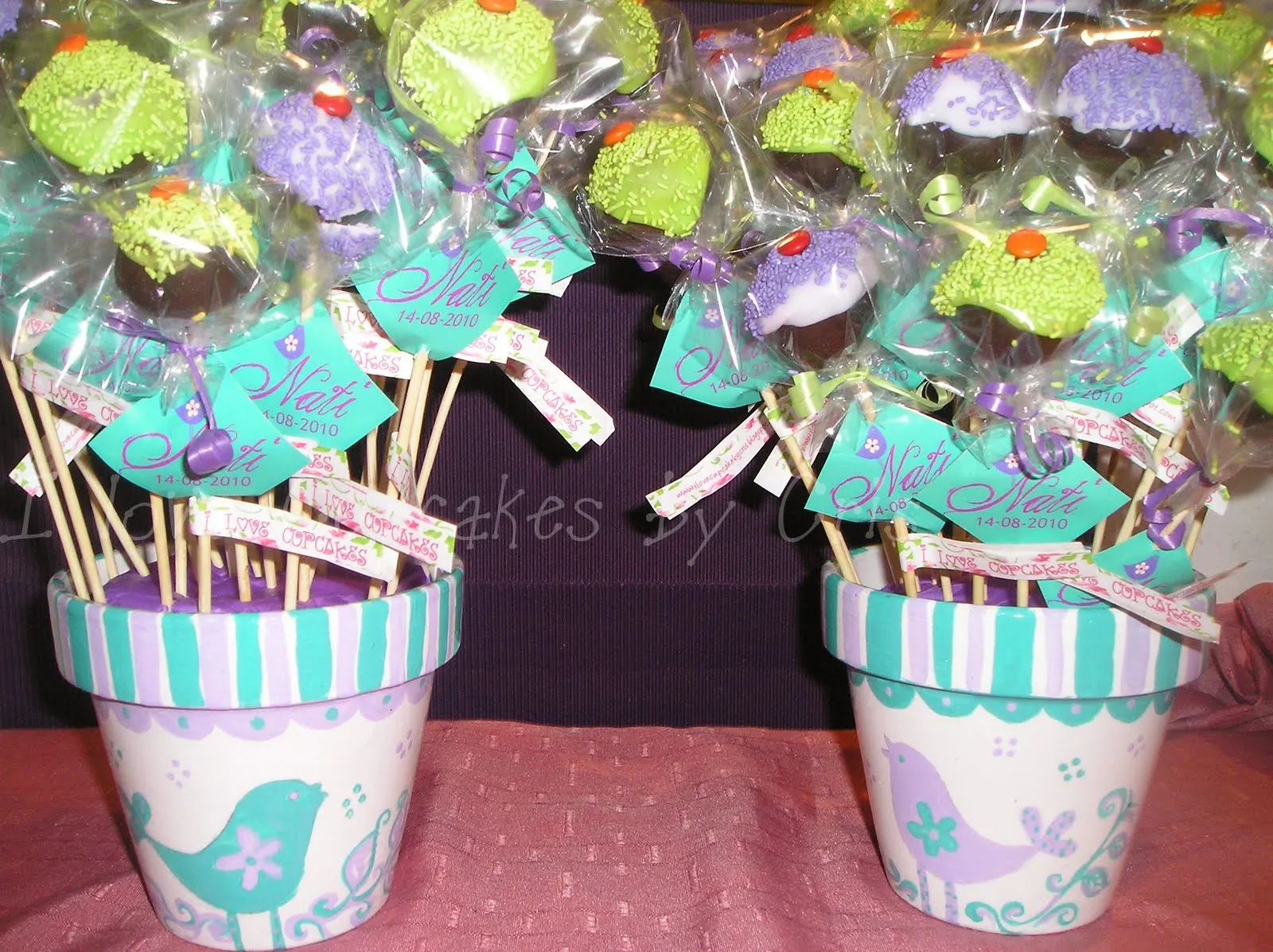 I love Cupcakes: Cupcakes para evento de graduación