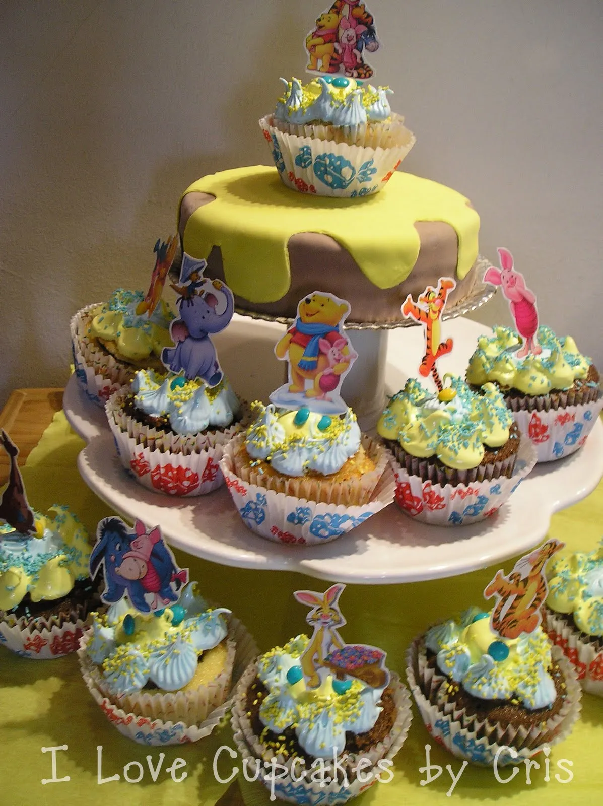 I love Cupcakes: Mesa dulce Winnie Pooh y sus amigos