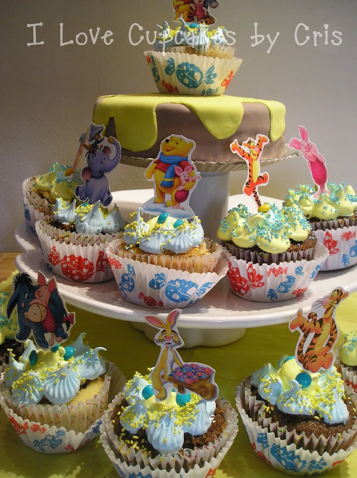 I love Cupcakes: Mesa dulce Winnie Pooh y sus amigos