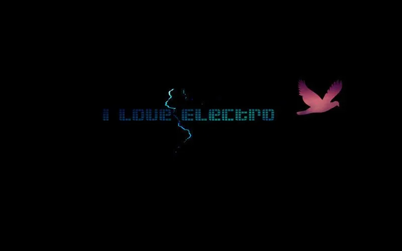 i love electro wallpaper by ~illusiondevivre on deviantART