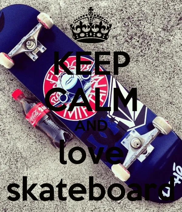 I love skateboard - Imagui