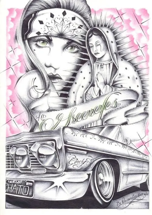 Lowrider Arte Gallery | lowrider art graphics pictures images for ...