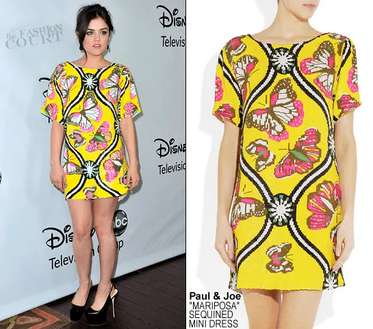 Lucy Hale in Paul & Joe | Disney ABC Television Group's “TCA ...