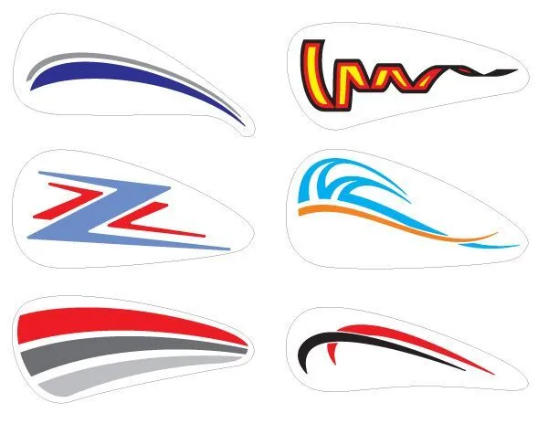 Más de 190 Vectores para motos – Tribales, llamas, y gráficos ...