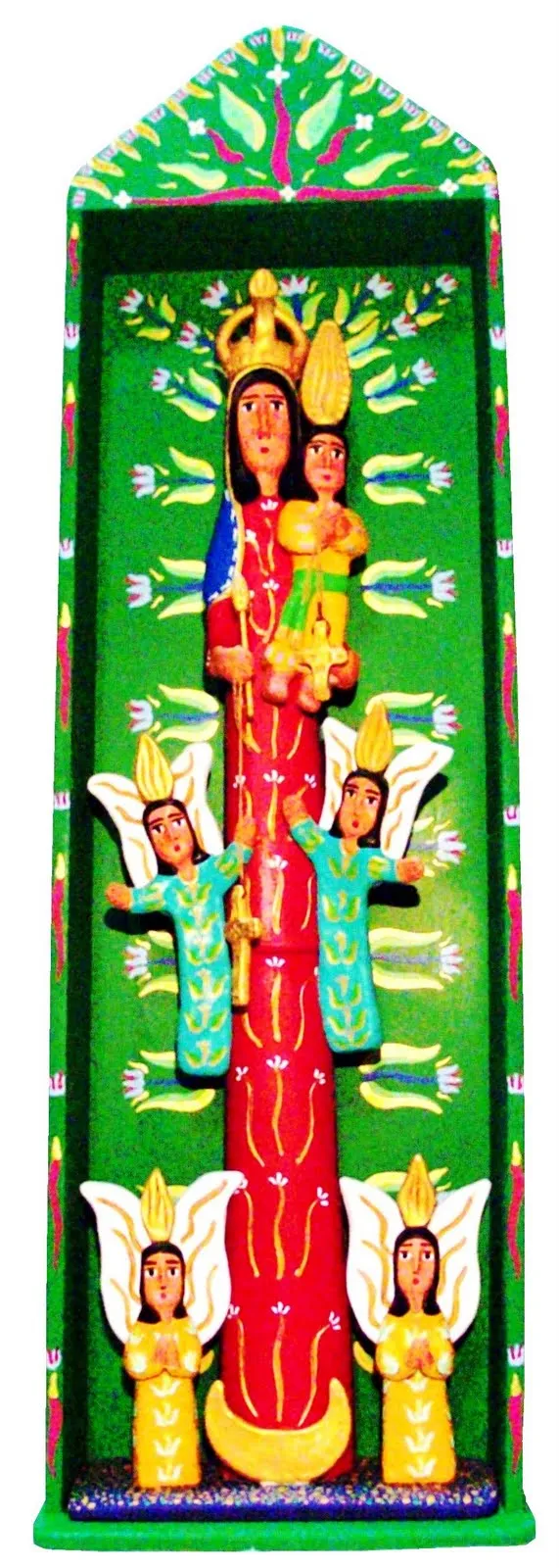 LUIS ACOSTA CÁCERES - arte popular: RETABLOS Y NICHOS