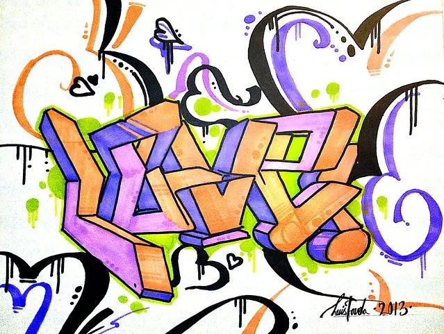 Luis Favela - Love graffiti 2013 | Flickr - Photo Sharing!