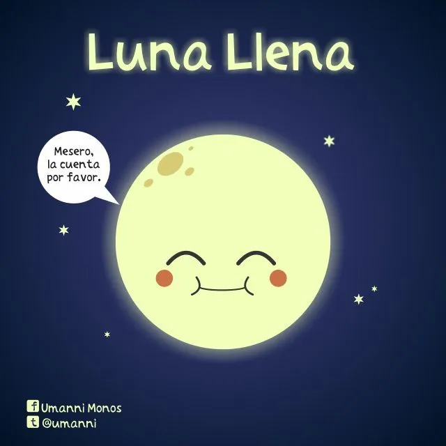 Luna llena | Imagenes y frases graciosas | Pinterest