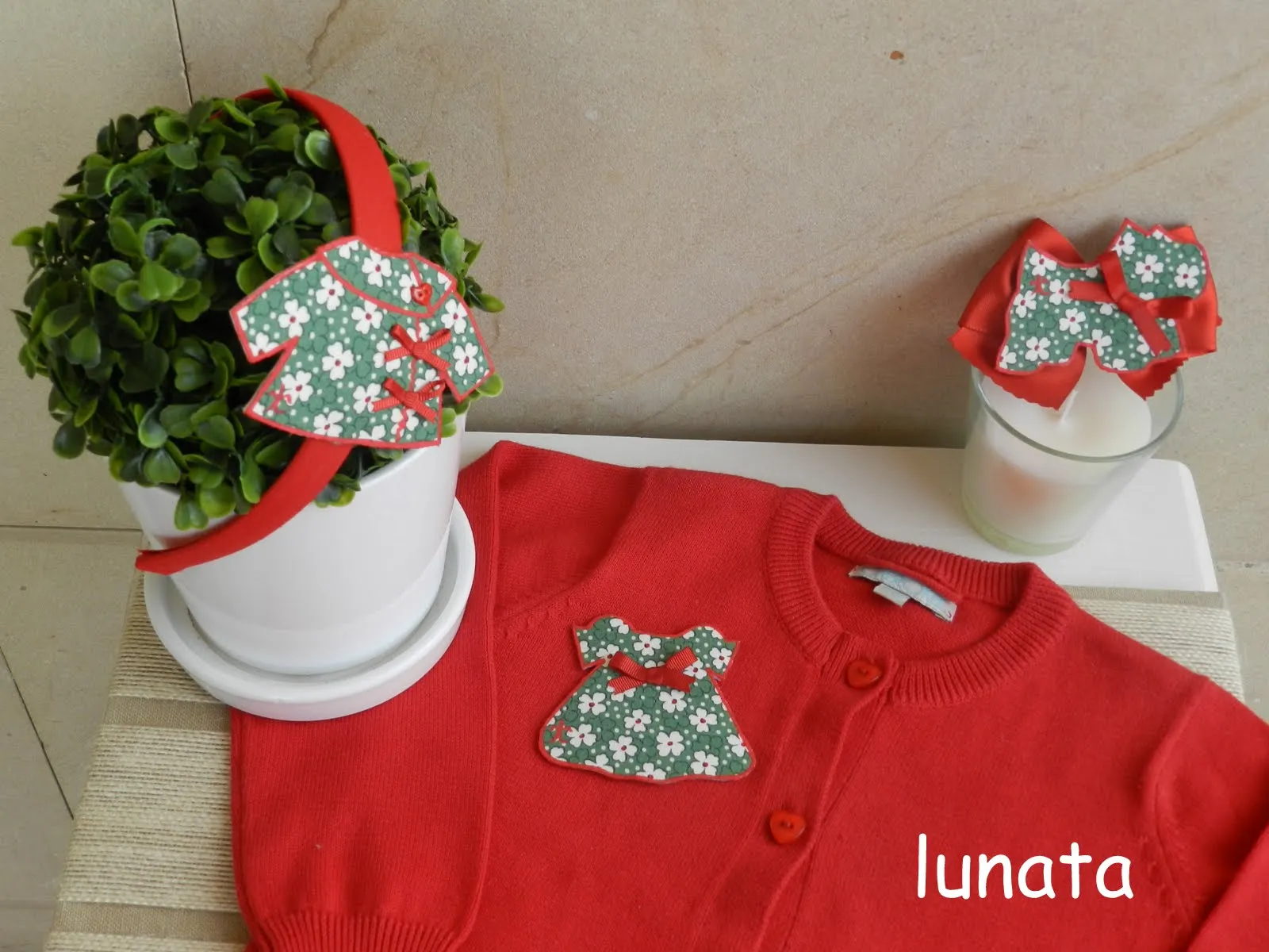 Mi lunata: DIADEMAS, BROCHES Y LAZOS INFANTILES