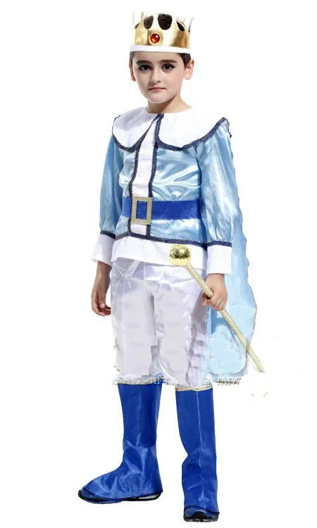 Luxry rey de los niños / de los niños príncipe Costume para niños ...