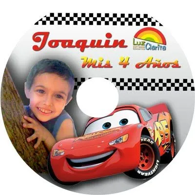 Luz Clarita | Software Educativo: Joaquin festejó sus 4 años con Cars!