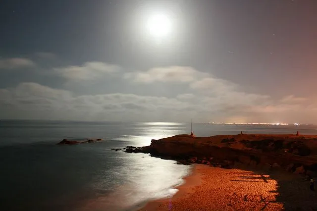 Fotos de playas por la noche - Imagui