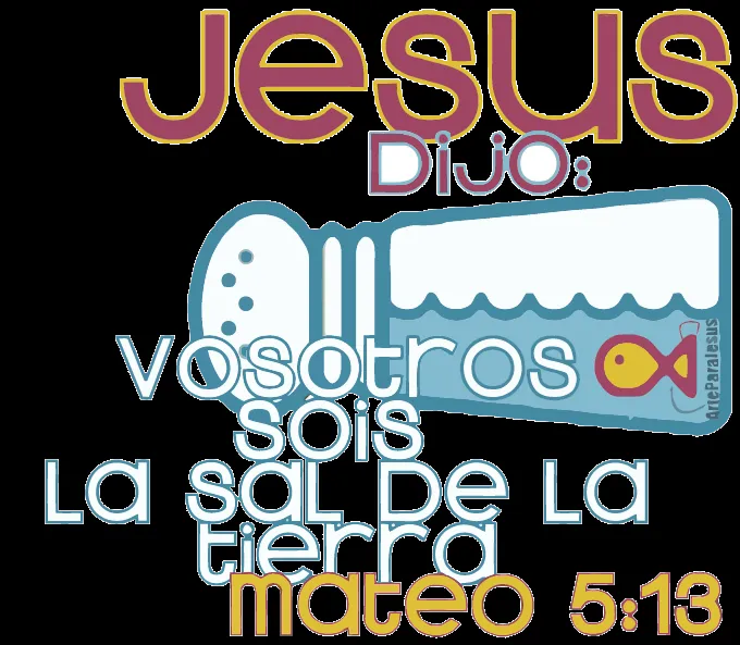 SOMOS LUZ DEL MUNDO...: Sal y Luz del mundo (Mateo 5;13 - 16)