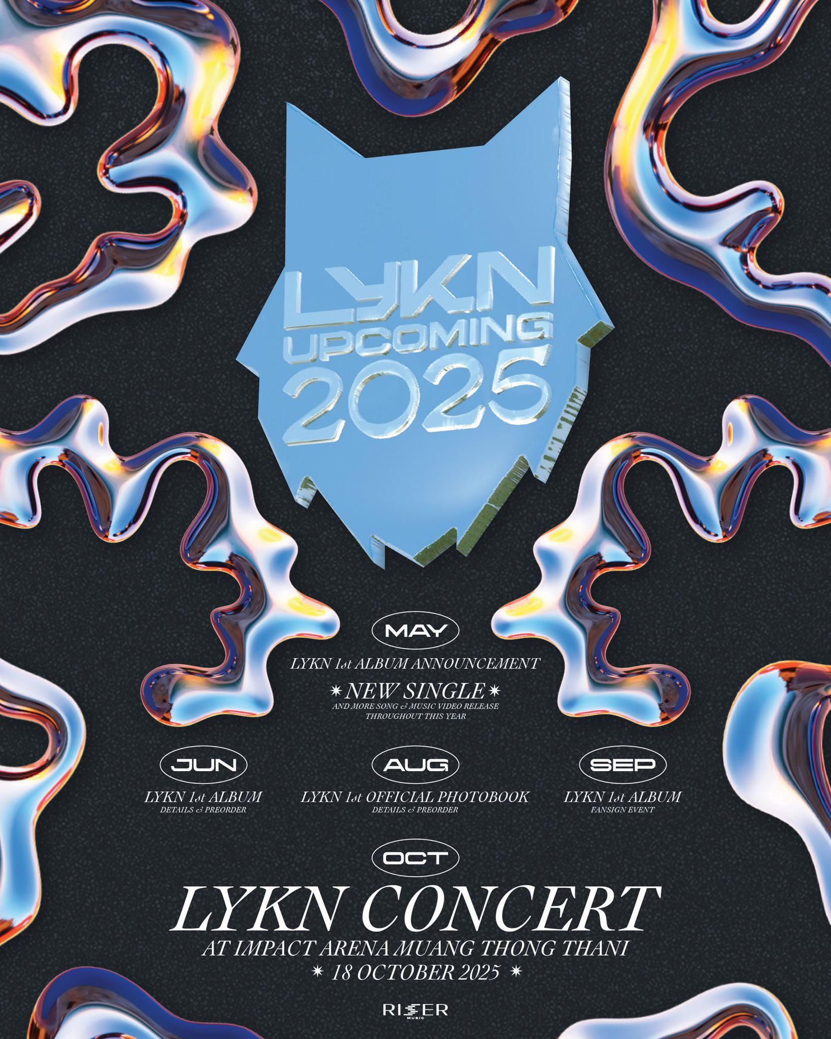 LYKN 2025 plans revealed: 1st album (June), 2nd concert (October), and more : r/GMMTV