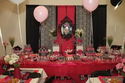 Maddycakes Muse: Zebra Minnie Mouse Party