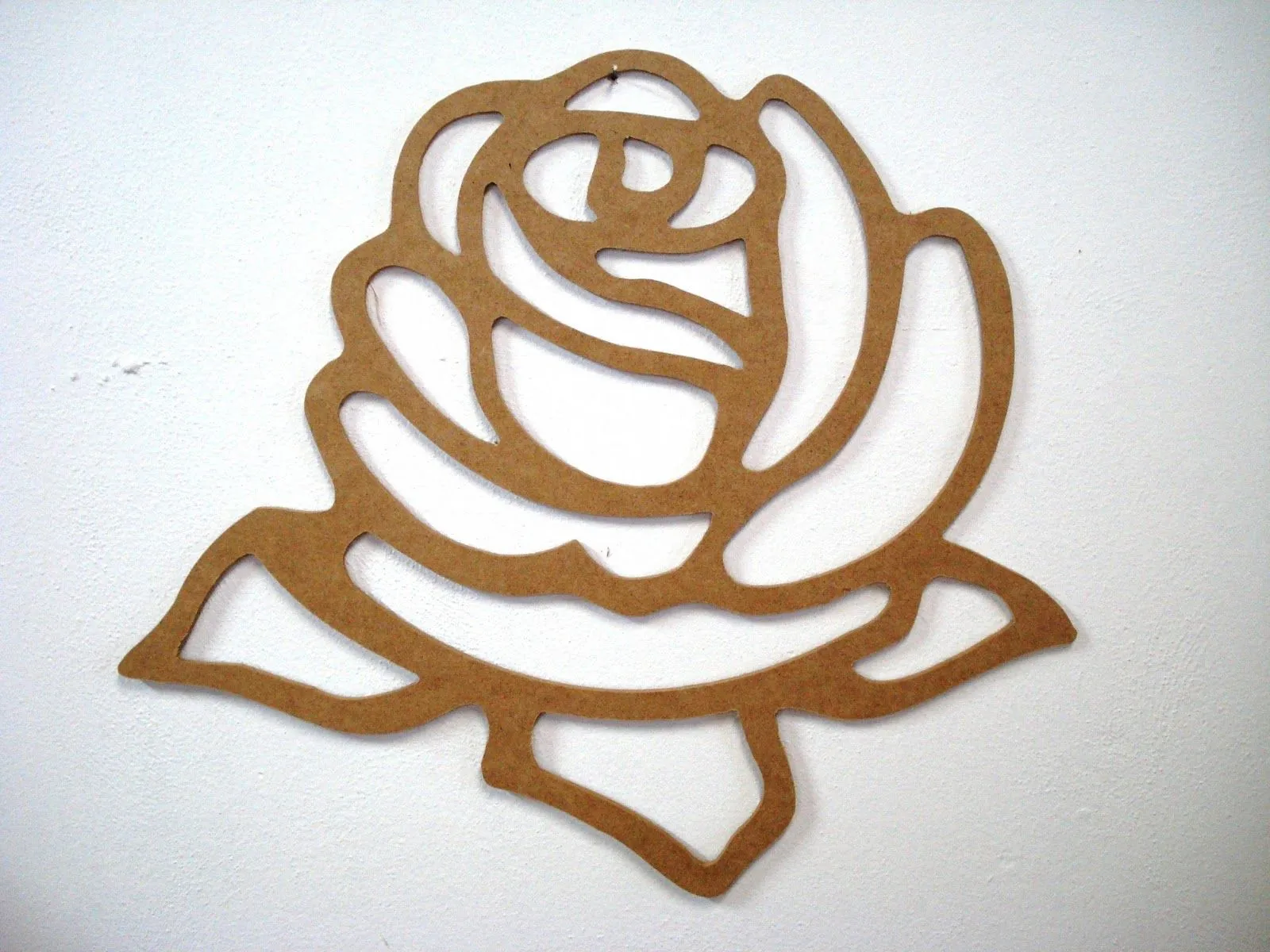 Made Arte MDF: Trio de Rosas