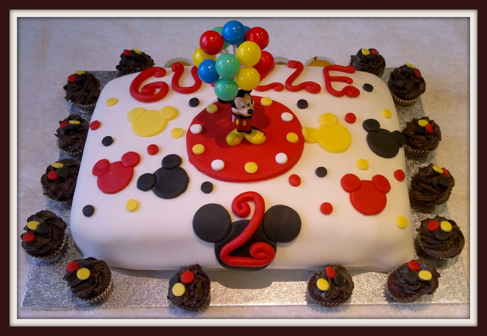 Made at home - Made with love: Mickey Mouse en el cumple de Guille