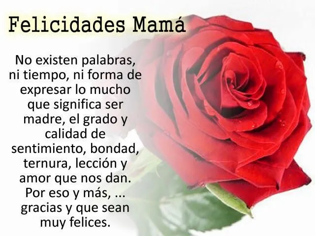 dia de la madre , imagenes con cartas para el dia de la madre ...