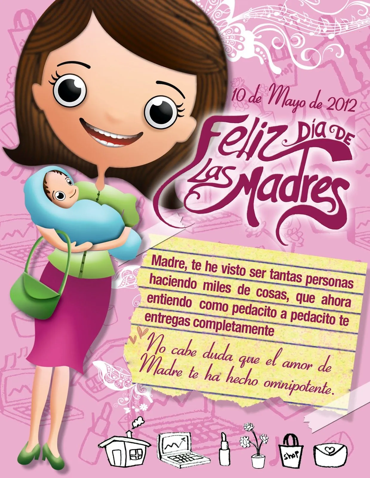 Dia de las madres caricatura - Imagui