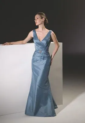 Madrinhas de casamento: Vestido azul claro