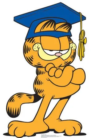 Maestra de Infantil: Garfield. Dibujos para colorear. Gifs animados.