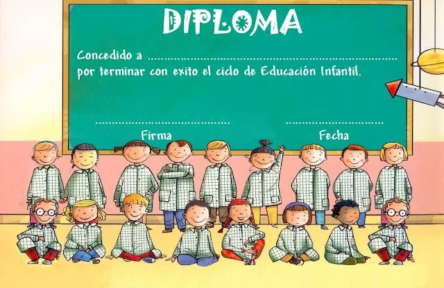 Maestra de Infantil: Graduación de Educación Infantil: Diplomas ...