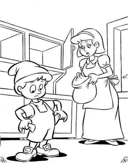 Maestra de Infantil: "JACK Y LAS JUDÍAS MÁGICAS". Cuento para colorear