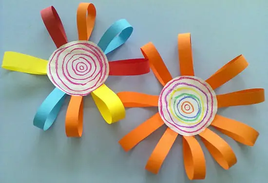 Flores con Cartulina de Colores | Manualidades Infantiles