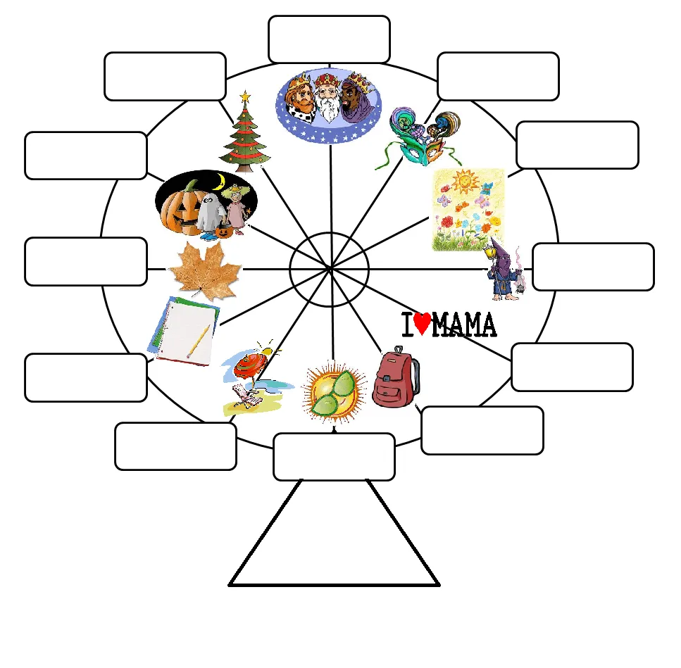 Maestra de Pedagogía Terapeutica: Días de la semana y meses del ...