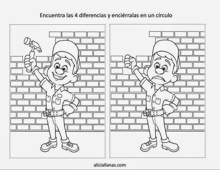 Maestra de Primaria: Busca las diferencias en estos dibujos ...