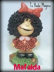  ... mafalda artesania figura gaturro coldporcelain artemagico tuhadamagica