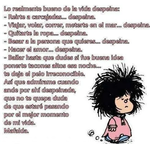 Despeinada!! | Mafalda | Pinterest