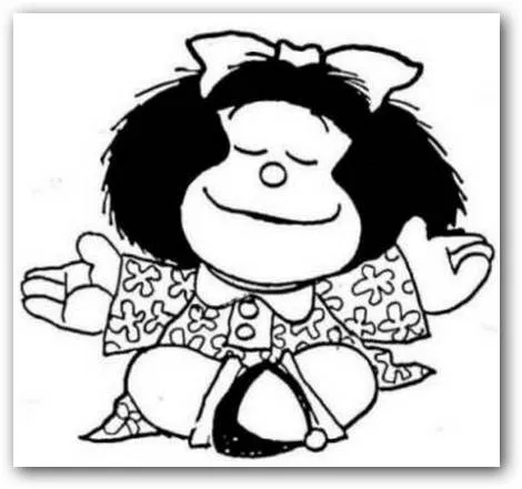 Mafalda | Dibujos para Colorear