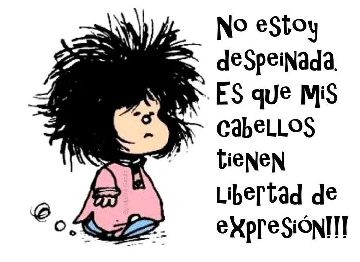 Mafalda, por la libertad de expresión. | Humor | Pinterest