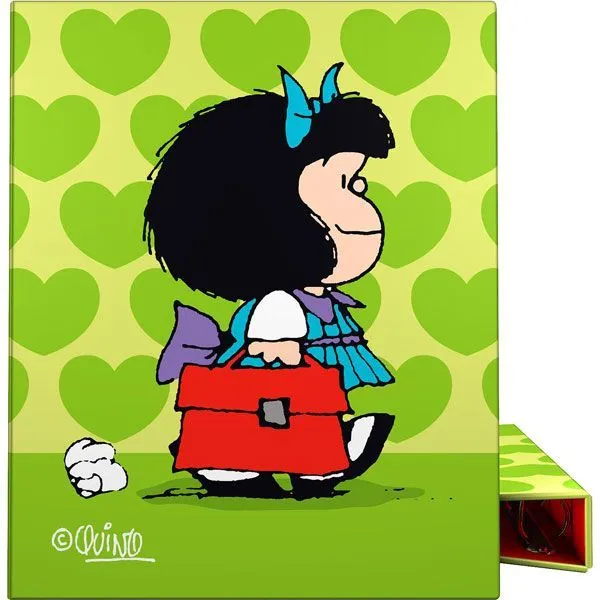 Carpeta Anillas A4 Mafalda Corazón de Grafoplas en oferta a 4.99 ...