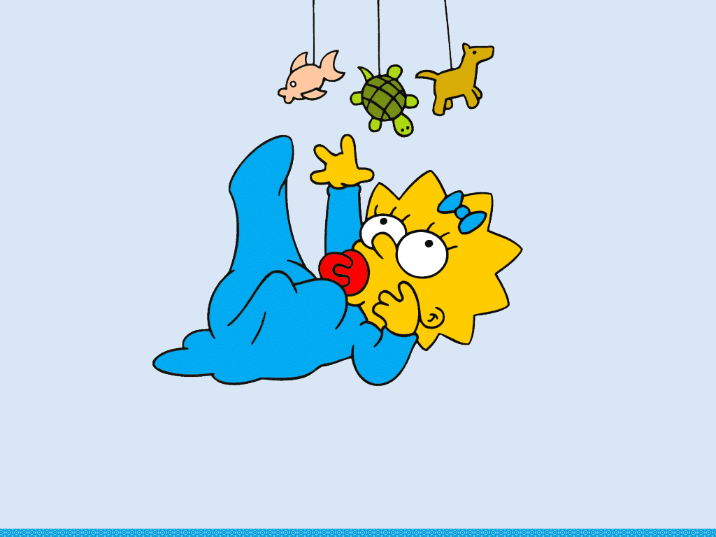 Maggie Simpson parla!!! - 1/3