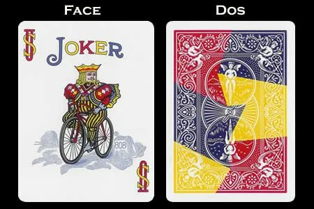 Magia : Carta BICYCLE Joker Multicolor