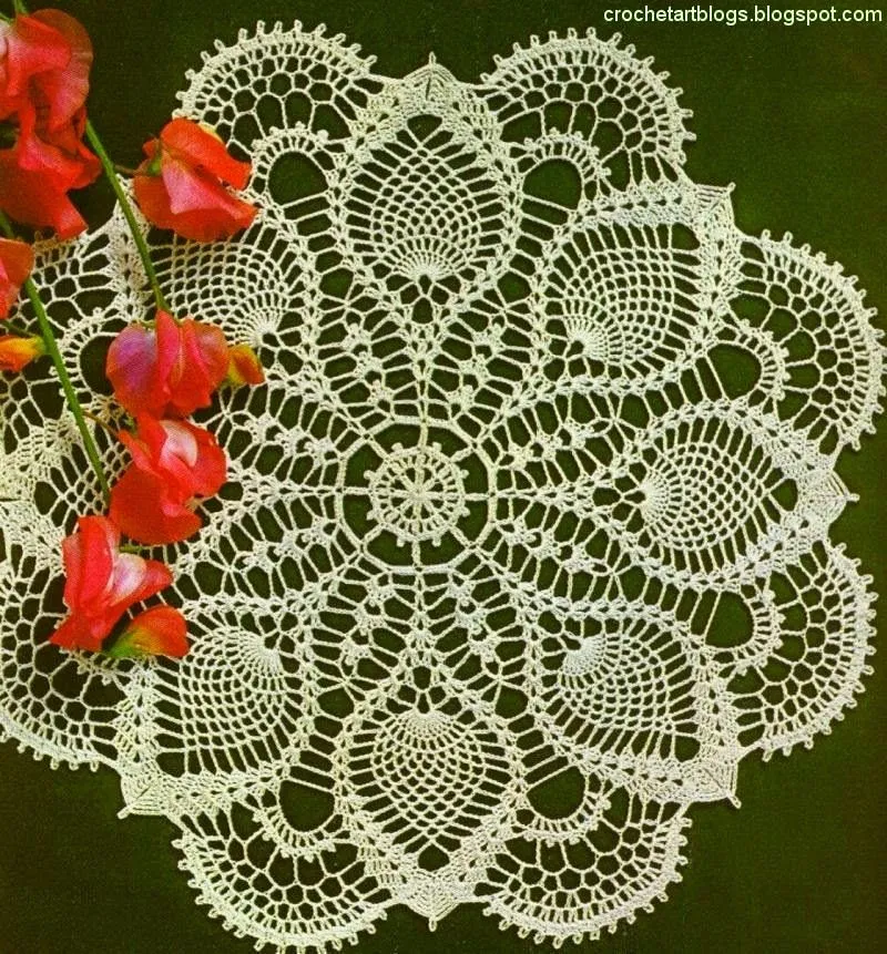 La Magia del Crochet: CARPETAS A CROCHET