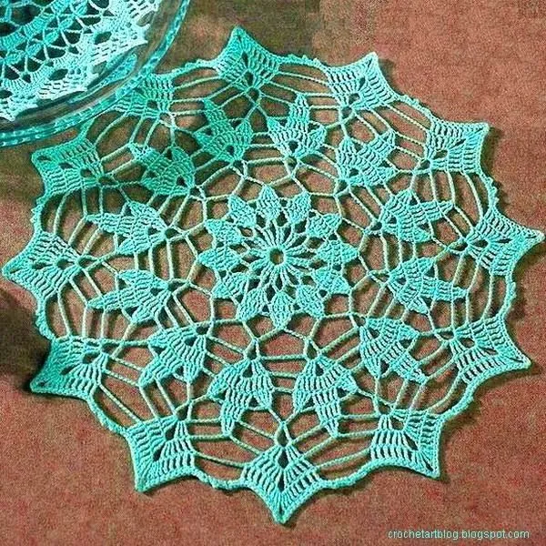 La Magia del Crochet: CARPETAS A CROCHET