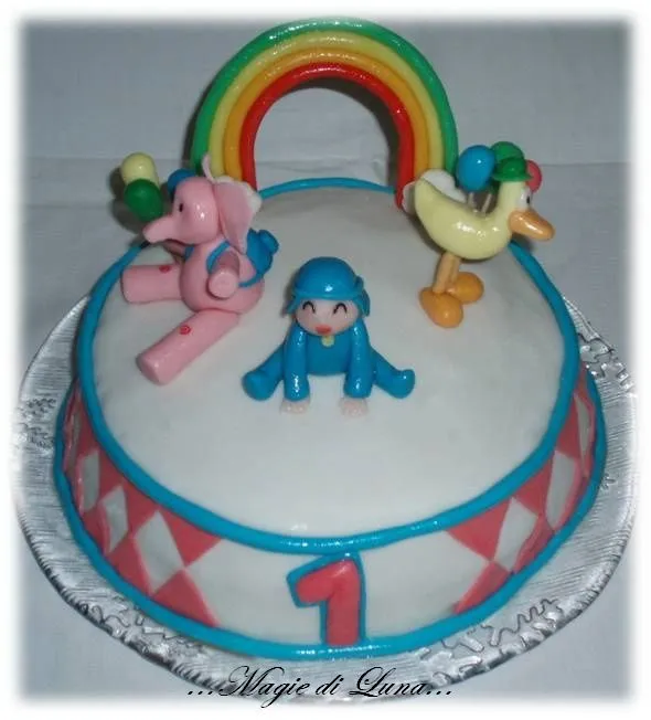 Magie Di Luna...: Torta Pocoyo