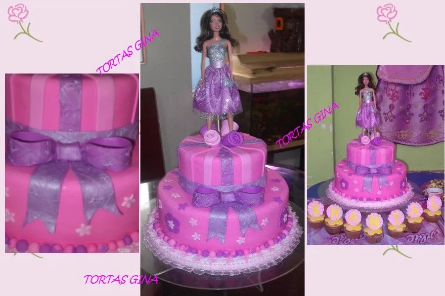 MAGIN CAKES (Tortas Gina): TORTA BARBIE