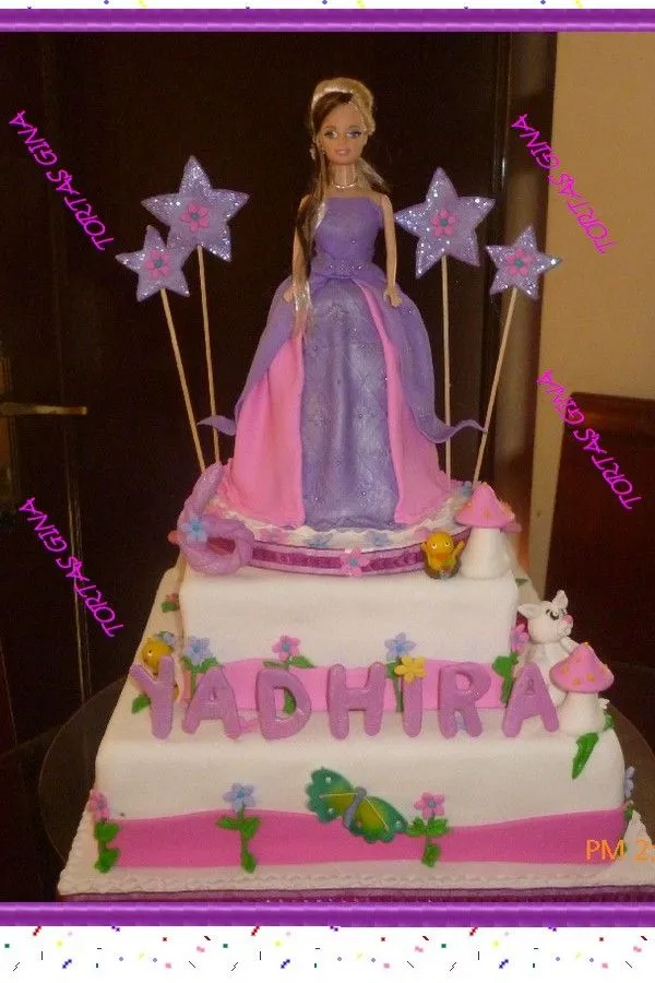 MAGIN CAKES (Tortas Gina): TORTAS BARBIE