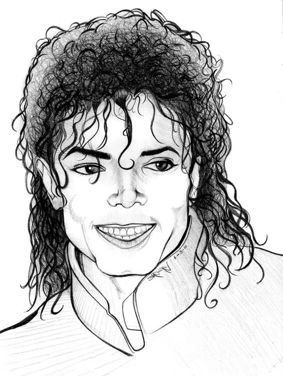 Ilustraciones de Enrique de Rivas: Michael Jackson, pasado y presente