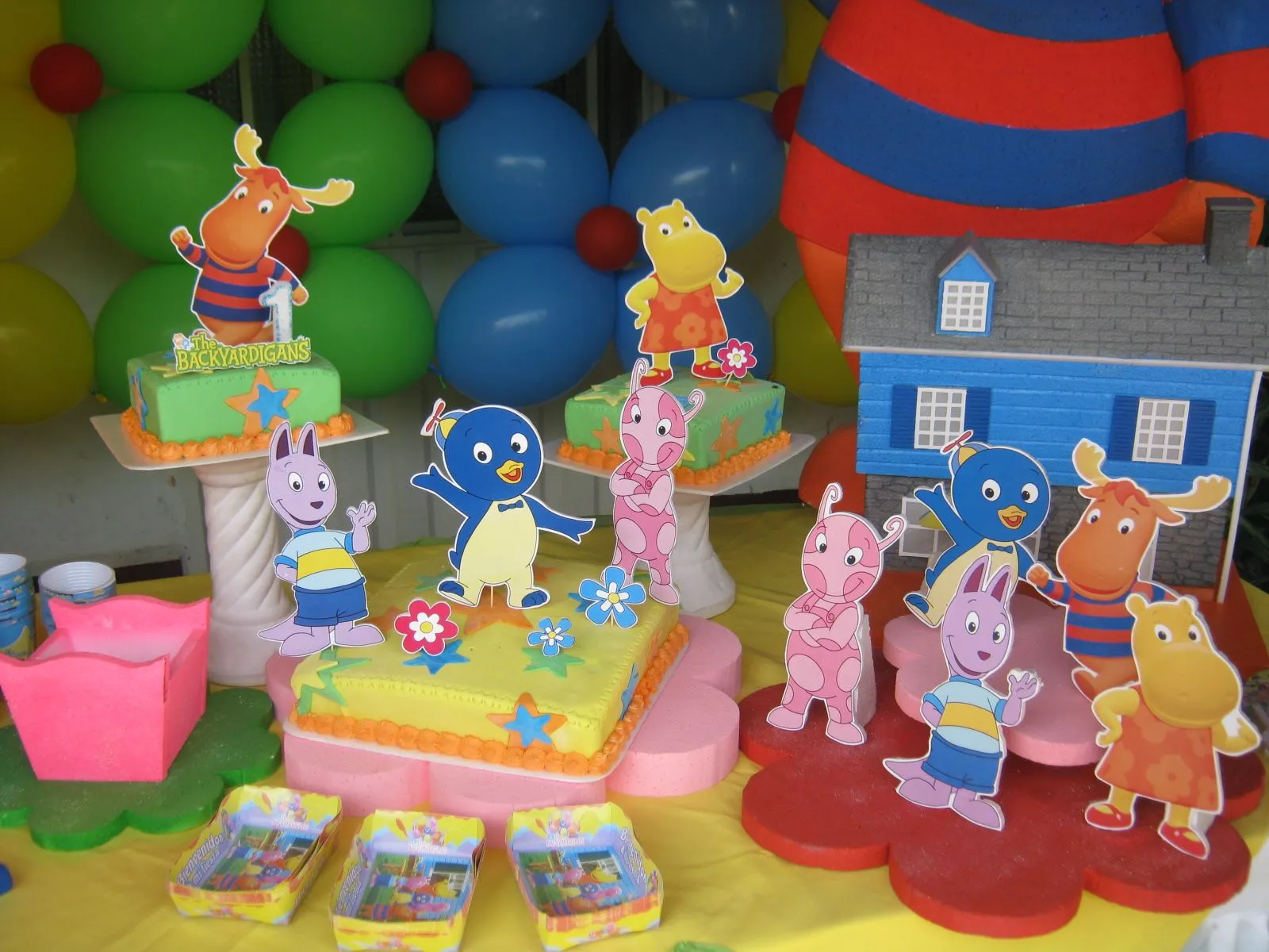 Majestik eventos: FIESTA BACKYARDIGANS