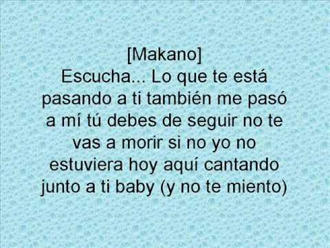 Makano y josenid - Su nombre en mi cuaderno (letra) - YouTube