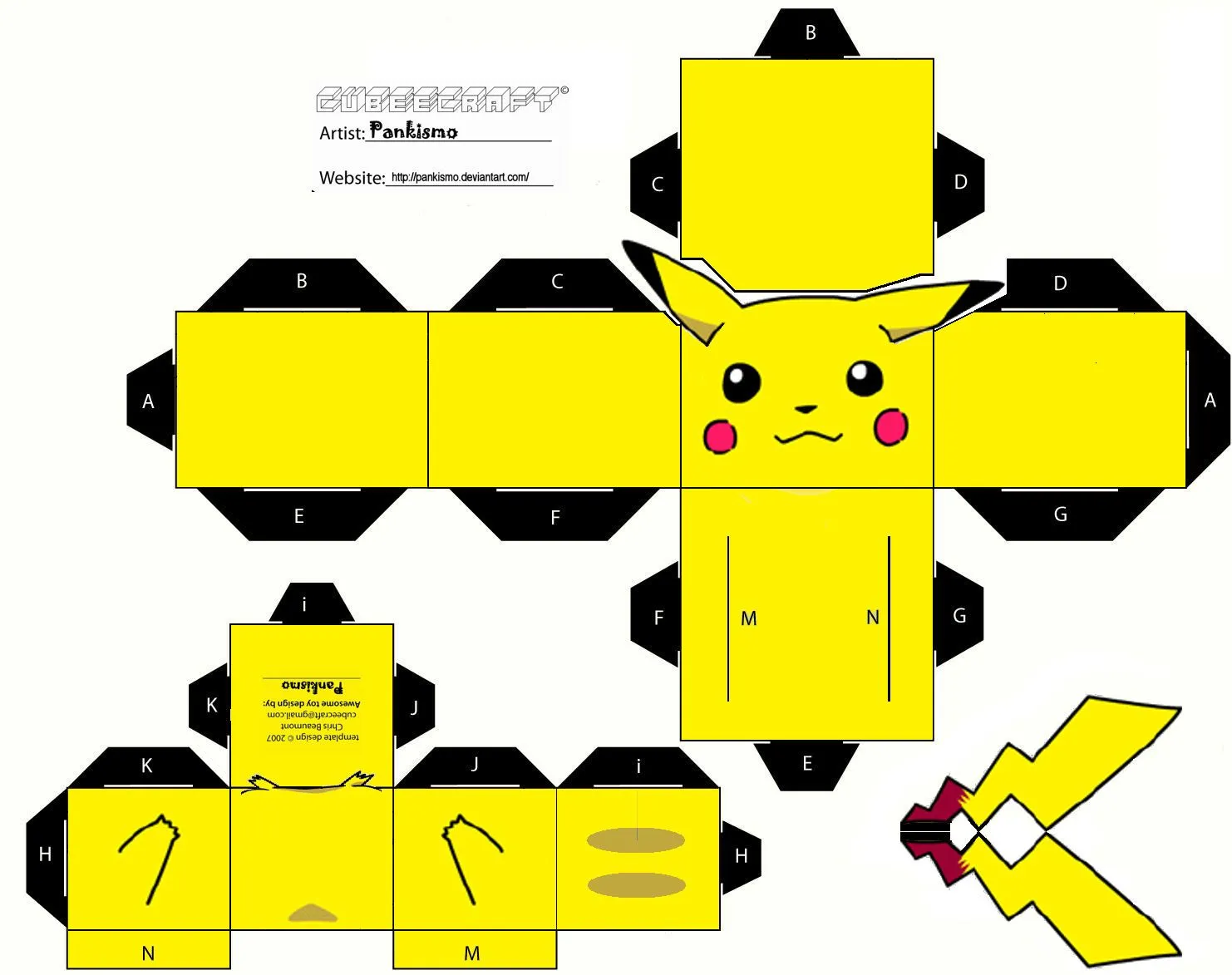 make your own pikachu