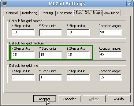 Malagueños originales y libres: Tente3D: Manual de uso básico de mlcad