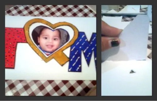 soy la mamá de nico°•. °•.: Dia 17. Portaretratos TQM